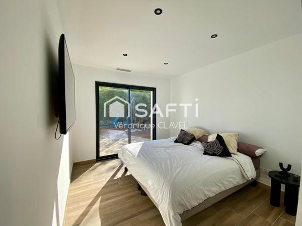 Villa contemporaine de 114m2 posée sur un terrain de 640m2