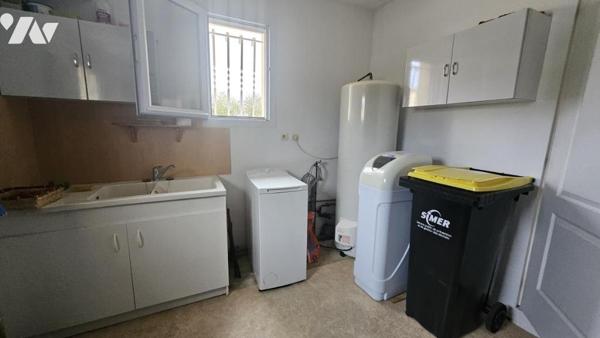A vendre à CHAUNAY (86510), Un pavillon de plain-pied de 85m² au sein d'un terrain clos de 985m²