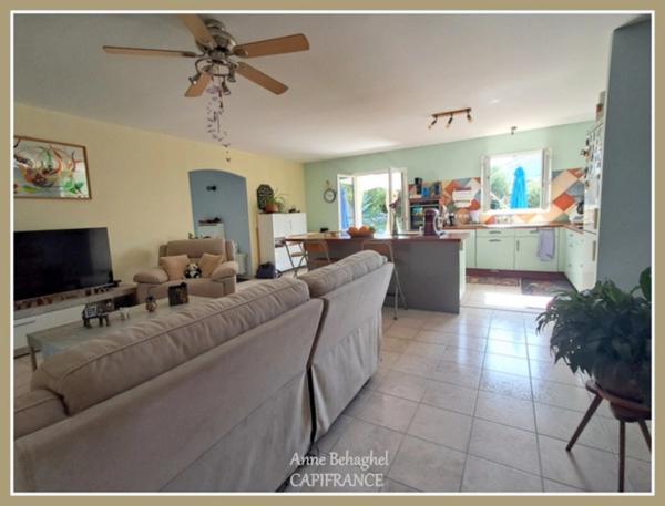 Maison individuelle plain-pied- 146m2- garage- Terrain 1800m2