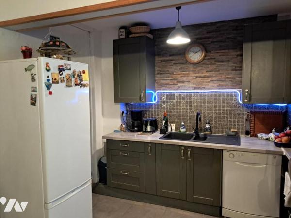 BOULOGNE SUR MER A VENDRE APPARTEMENT AVEC PARKING CAVE ET JARDIN