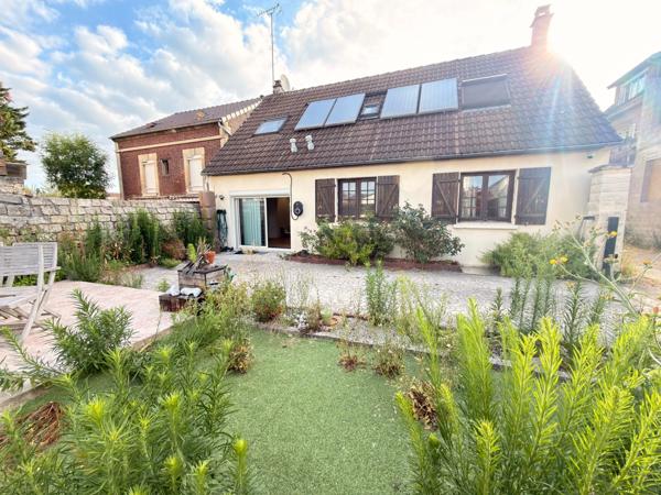 Maison Individuelle 120 m² – 3 chambres – Jardin – Double accès – Nogent sur Oise