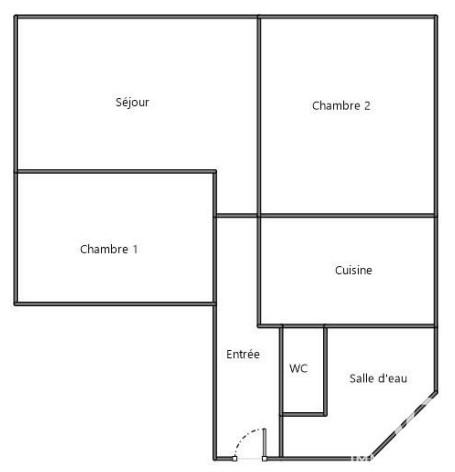 Appartement à vendre 3 pièces 56,81 m² Grenoble