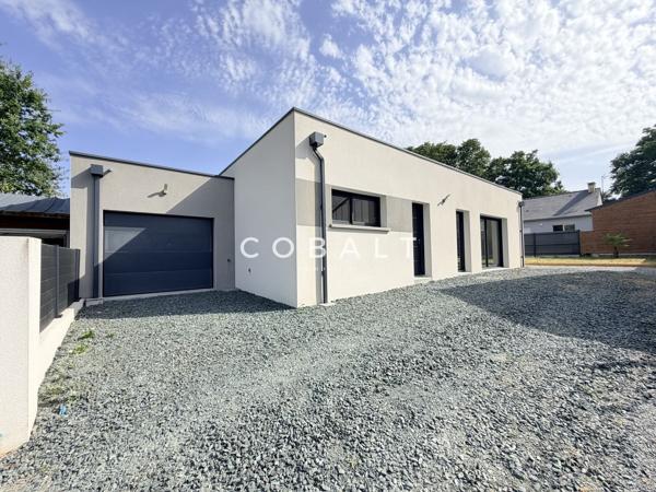 Maison contemporaine plain-pied - environnement calme