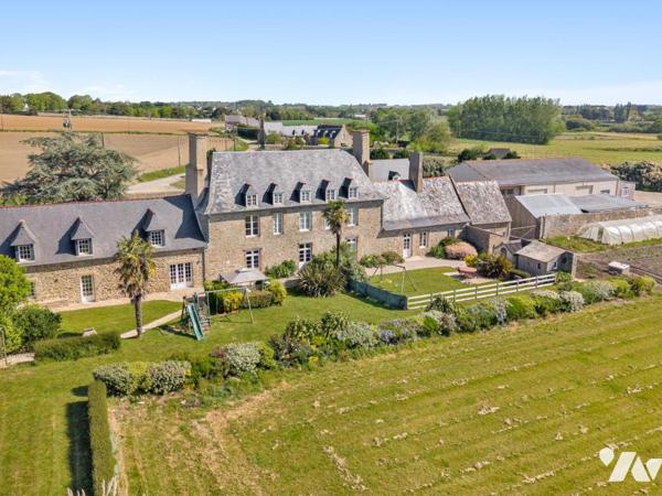 SAINT MALO - Paramé - Manoir (337m²) - Dépendances - Jardin (12900 m²)