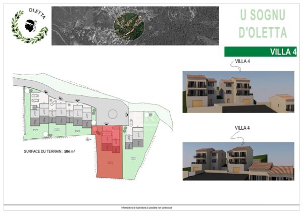 Programme U Sognu d'Oletta - Maison T4 avec garage