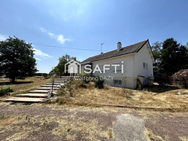 Pavillon sur sous-sol intégral avec fort potentiel