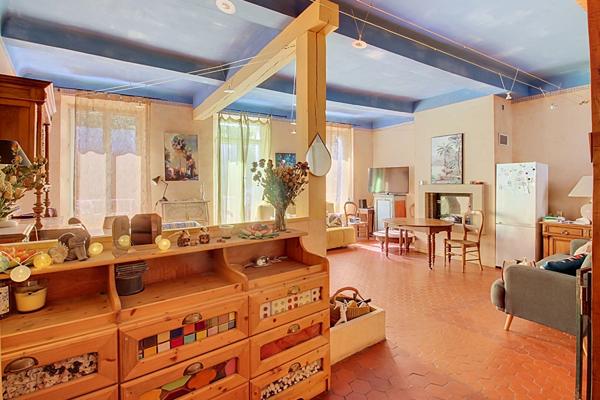 A VENDRE EN EXCLUSIVITE SALERNES - Maison de village 5 pièces 130m2 + GARAGE + TERRASSE + BALCON