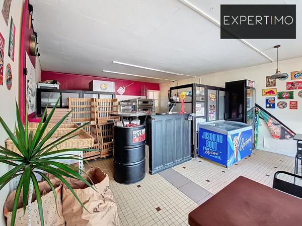 Cassagnes-Bégonhès (12120) Investissement locatif 10% - Maison de village 120m² 6P 3CH divisible + local commercial 40m²