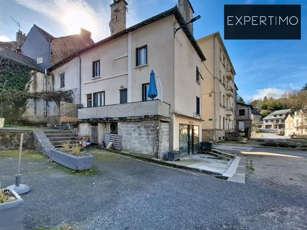 Cassagnes-Bégonhès (12120) Investissement locatif 10% - Maison de village 120m² 6P 3CH divisible + local commercial 40m²
