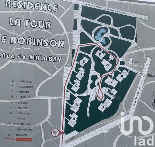 Appartement à vendre 1 pièce 17 m² Le Plessis-Robinson