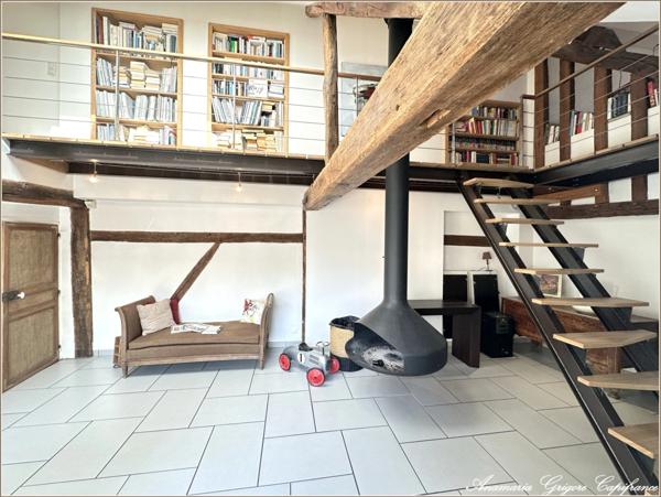 Immeuble à vendre COURVILLE SUR EURE (28) habitation+local commercial loué