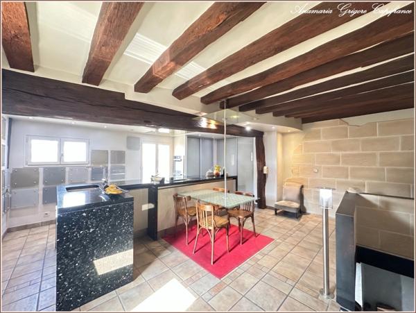 Immeuble à vendre COURVILLE SUR EURE (28) habitation+local commercial loué