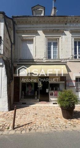 Local commercial + Appartement en plein coeur de ville