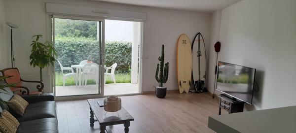 Bidart (64210) T2 Plage Ilbaritz et golf avec terrasse et jardin