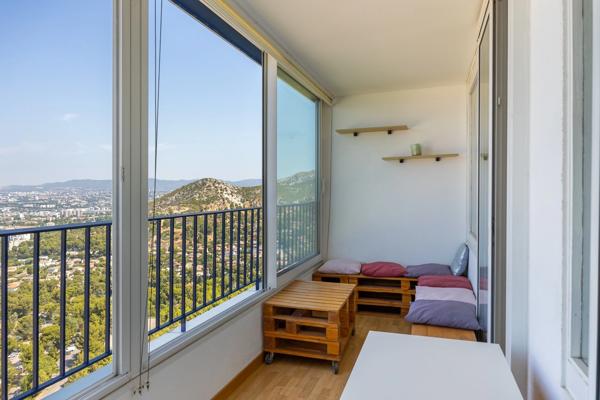 ***VISITE VIRTUELLE DISPONIBLE...SUPER ROUVIÈRE...MARSEILLE 9ᵉ...5 PIÈCES DE 96M²...VUE MER & CALANQUES...13EME ETAGE...TERRASSE & CAVE***