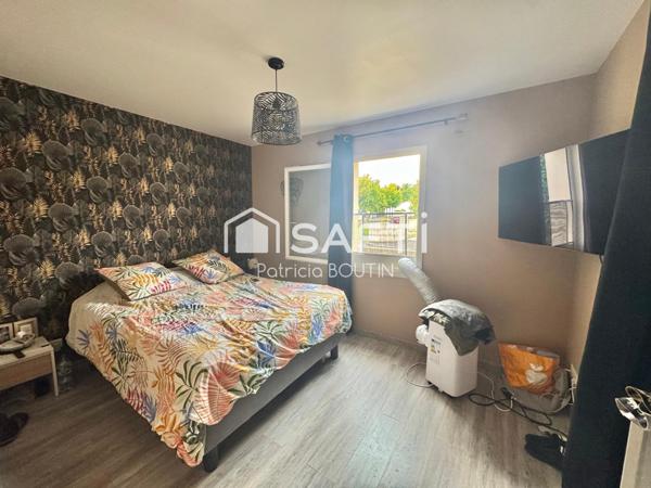 PAVILLON PLAIN PIED 3 CHAMBRES UN BUREAU ET GARAGE A LA CRECHE !