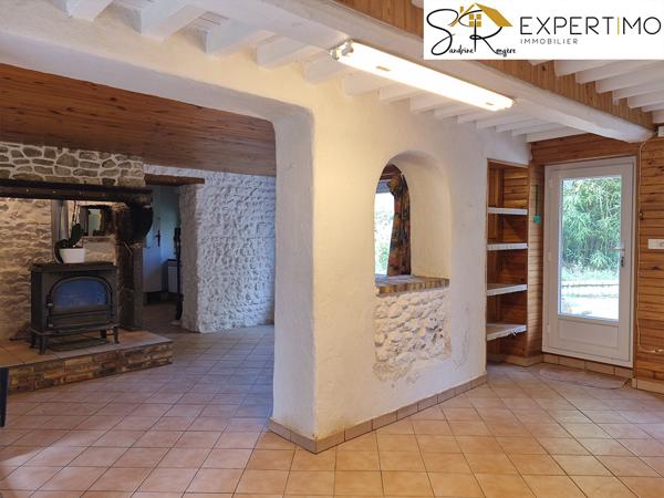 Davayat (63200) Maison 153 m² + Grange + Terrain arboré 1453 m² – Davayat