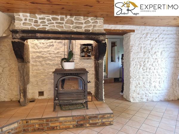 Davayat (63200) Maison 153 m² + Grange + Terrain arboré 1453 m² – Davayat