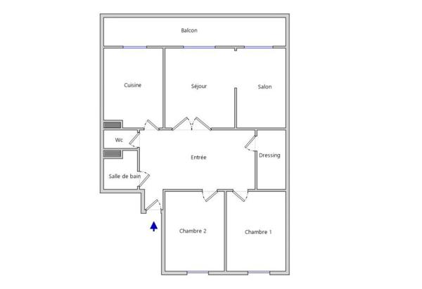 Bron (69500) T4 AVEC BALCON CAVE