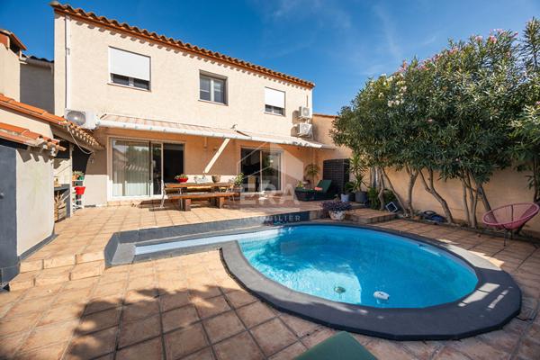 Perpignan - Mas Vermeil : Maison à vendre 4 chambres avec garage et piscine