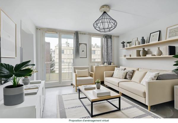 Appartement 4 pièces - 76 m² Exclusivité efficity