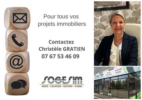 ACHAT-VENTE LAVAL Appartement T3 vue Mayenne