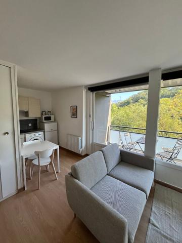 À louer : studio meublé avec balcon ? Centre Saint-Julien-en-Genevois