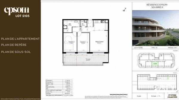 Appartement (neuf) à vendre 6 pièces 66 m² Saumur