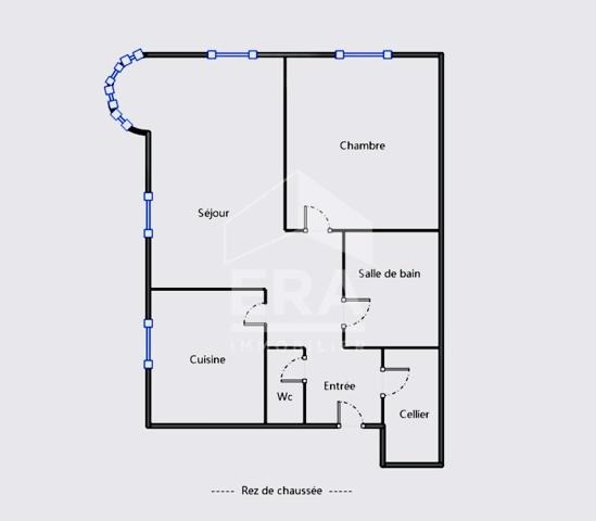 T2 refait à neuf avec extérieur et double parking , secteur recherché