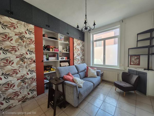 MAISON 4 chambres - grand jardin – accès METRO - Quartier FLOCON à TOURCOING.