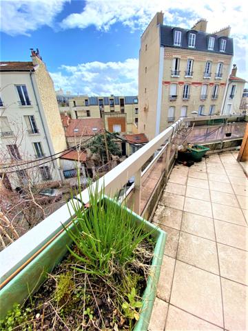 Le Kremlin-Bicêtre (94270) Kremlin-Bicêtre (94) : appartement 3 eme et dernier étage avec terrasse