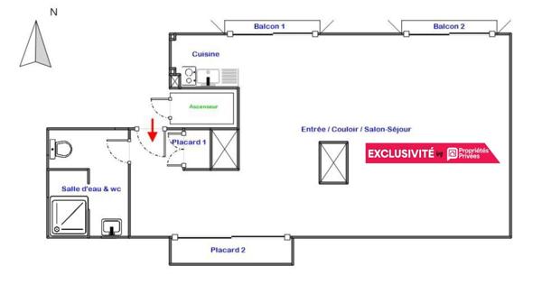 Marseille (13001) - BOURSE - VIEUX PORT - Exclusivité - VIAGER OCCUPE - STUDIO ETAGE ELEVE et VUE IMPRENABLE