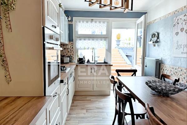 Maison de ville Etaples 99m², 3 chambres, jardin