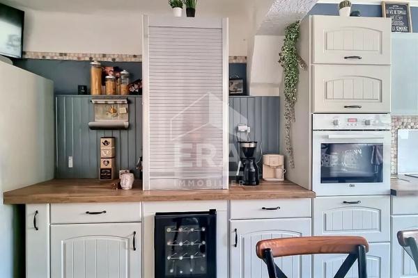 Maison de ville Etaples 99m², 3 chambres, jardin