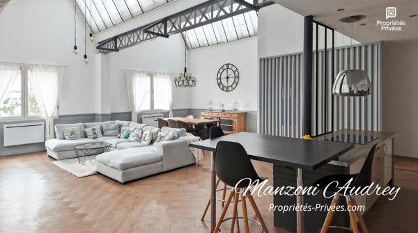 LOFT D'EXCEPTION ? 185 m² ? 3 STATIONNEMENTS PRIVATIFS