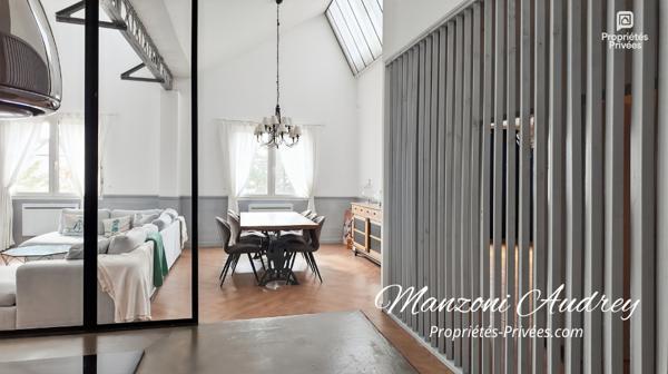 LOFT D'EXCEPTION ? 185 m² ? 3 STATIONNEMENTS PRIVATIFS