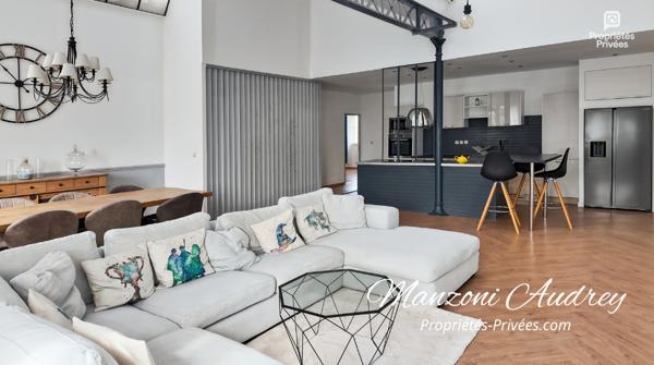 LOFT D'EXCEPTION ? 185 m² ? 3 STATIONNEMENTS PRIVATIFS