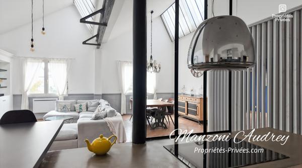 LOFT D'EXCEPTION ? 185 m² ? 3 STATIONNEMENTS PRIVATIFS