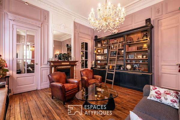 Maison de Maître du XIXe rénovée avec goût en coeur de ville et sa maison d’amis
