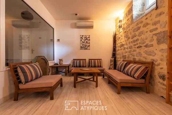 Maison de Maître du XIXe rénovée avec goût en coeur de ville et sa maison d’amis