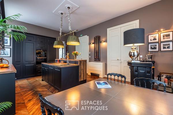 Maison de Maître du XIXe rénovée avec goût en coeur de ville et sa maison d’amis