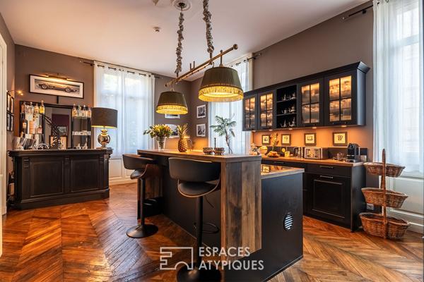 Maison de Maître du XIXe rénovée avec goût en coeur de ville et sa maison d’amis