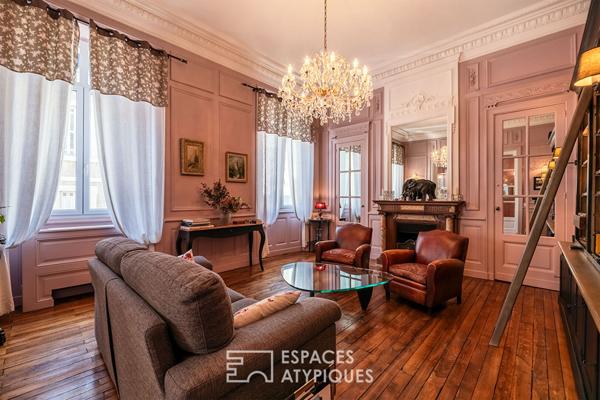 Maison de Maître du XIXe rénovée avec goût en coeur de ville et sa maison d’amis