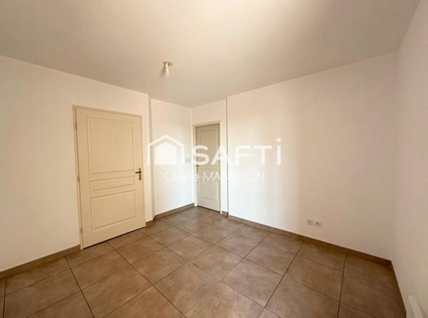 BAISSE DE PRIX ! La Serinette - T2 en RDC surélevé de 49 m2 - Terrasse et garage