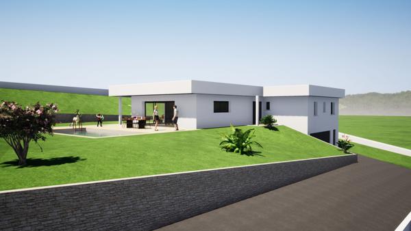 Projet de construction Saint Just Saint Rambert 5 pieces 170 m2