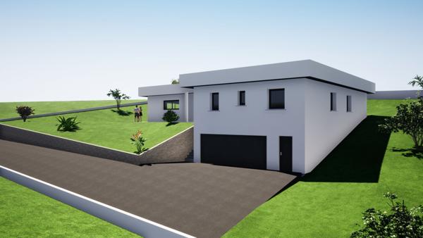 Projet de construction Saint Just Saint Rambert 5 pieces 170 m2