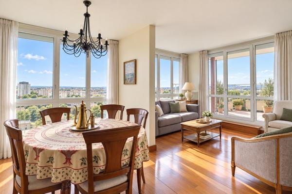 Colombes ! 4 pièces 75 m² avec terrasse 60 m² et vue panoramique Paris