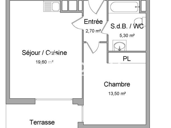 Location Appartement 2 pièces 41.1 m² - 7 RUE MOURRE Avignon 84000