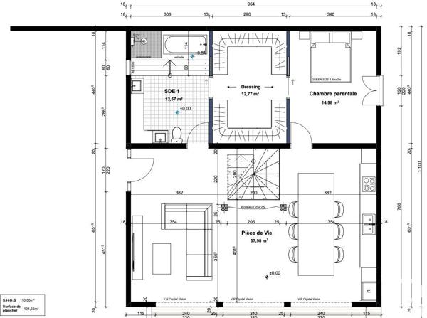 Maison 5 pièces de 220 m² à Ducos (97224)