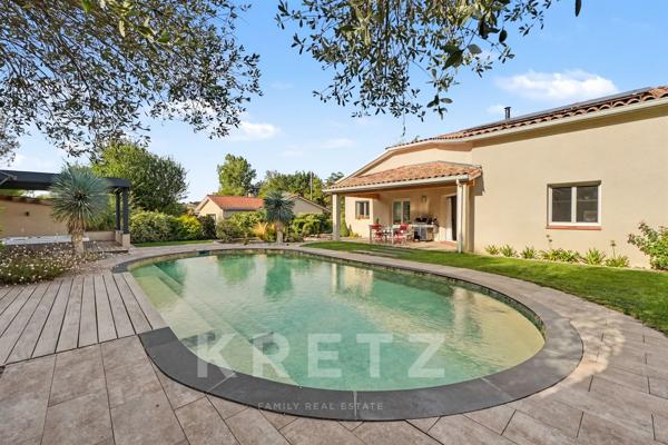 Villa de standing avec piscine et jacuzzi - En bordure de la forêt et lac de La Ramée
